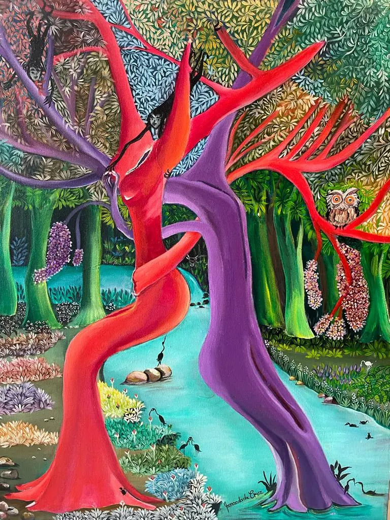 Intertwined Trees with Owl