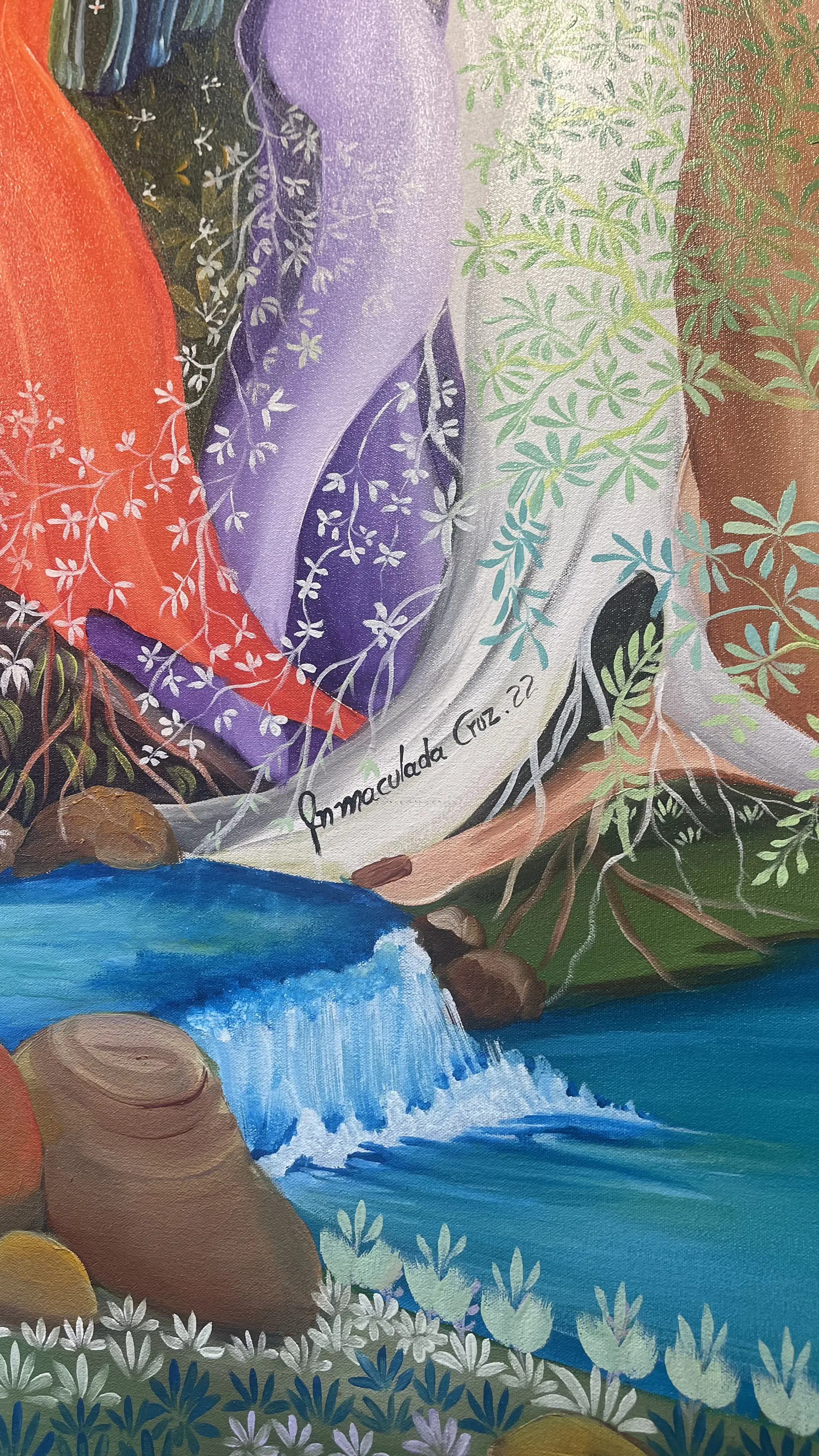 Mural Signature Detail